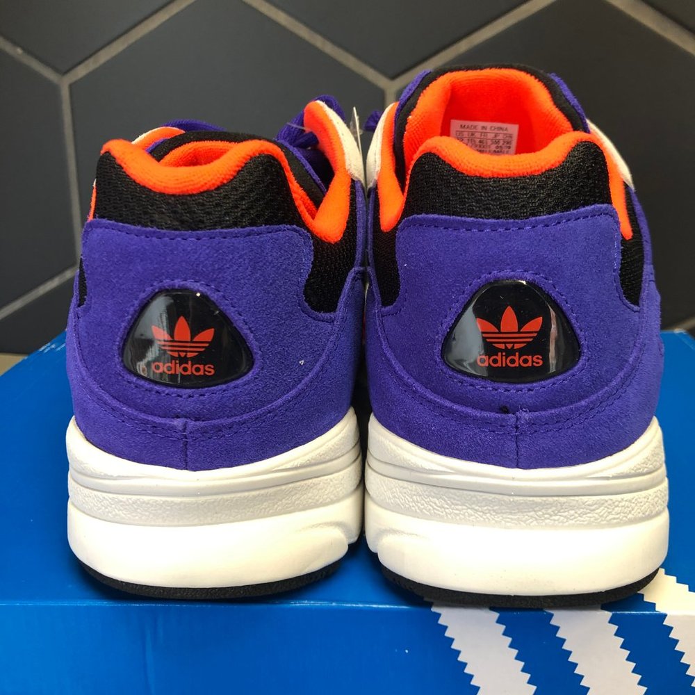 New Adidas Yung-96 Chasm Beige Purple Sneakers - Picture 4 of 5